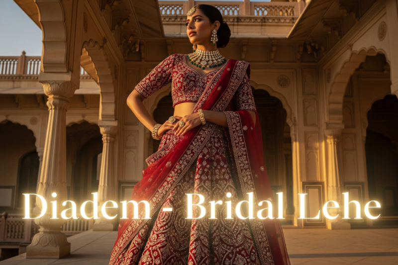 Diadem – bridal lehe: Luxury Designer Bridal Wear for Modern Brides
